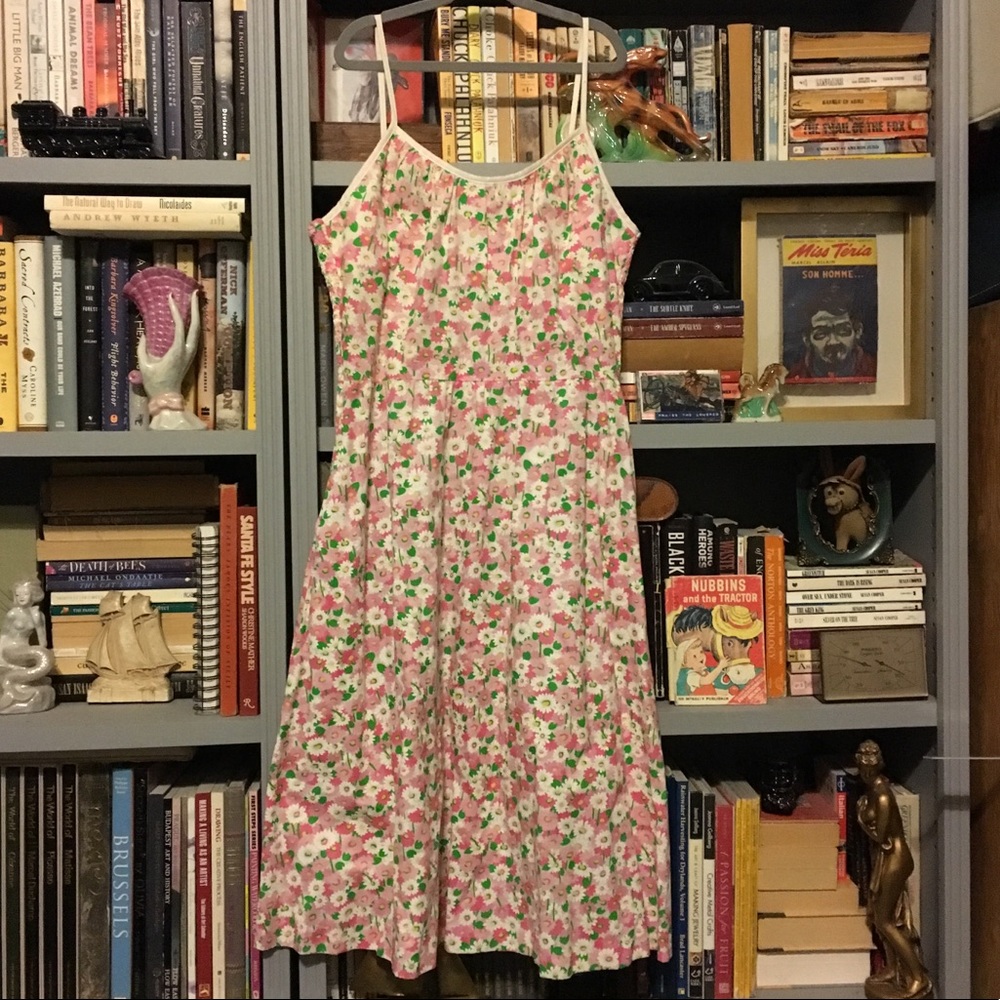 vintage 80s does 50s lanz daisy volup sun dress
